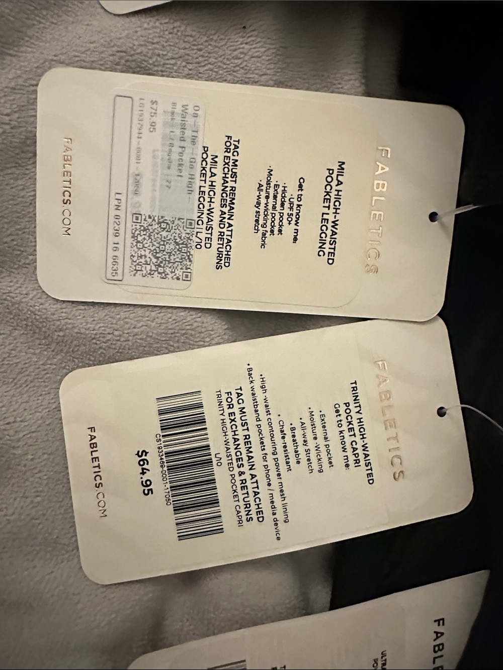 Fabletics Black Leggings Bundle lot - Picture 4 of 8